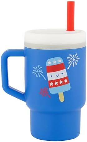 Infantino My 1st Tumbler, Silicone Sippy Cup with Straw & Handle, Spill-Resistant Baby Cup for On... | Amazon (US)