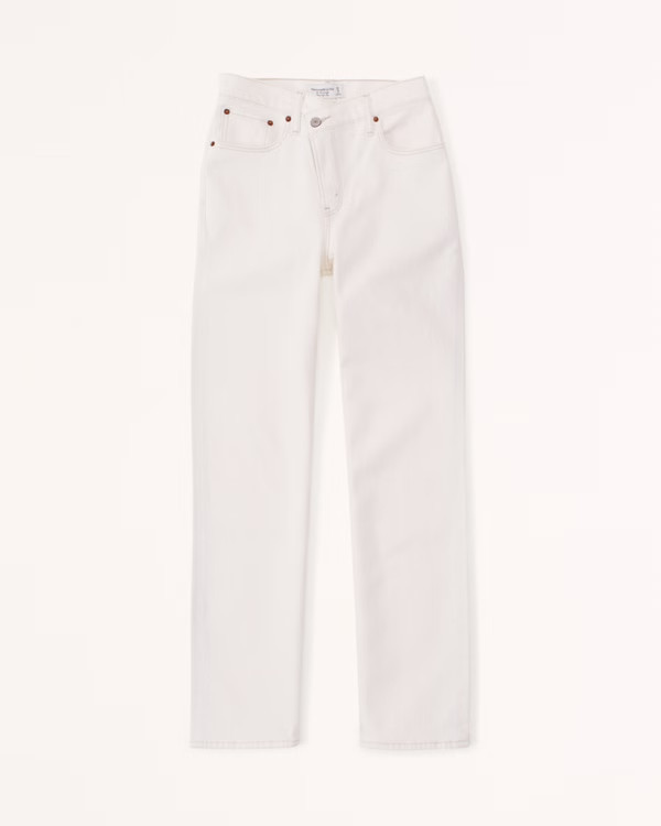 Ultra High Rise 90s Straight Jean | Abercrombie & Fitch (US)