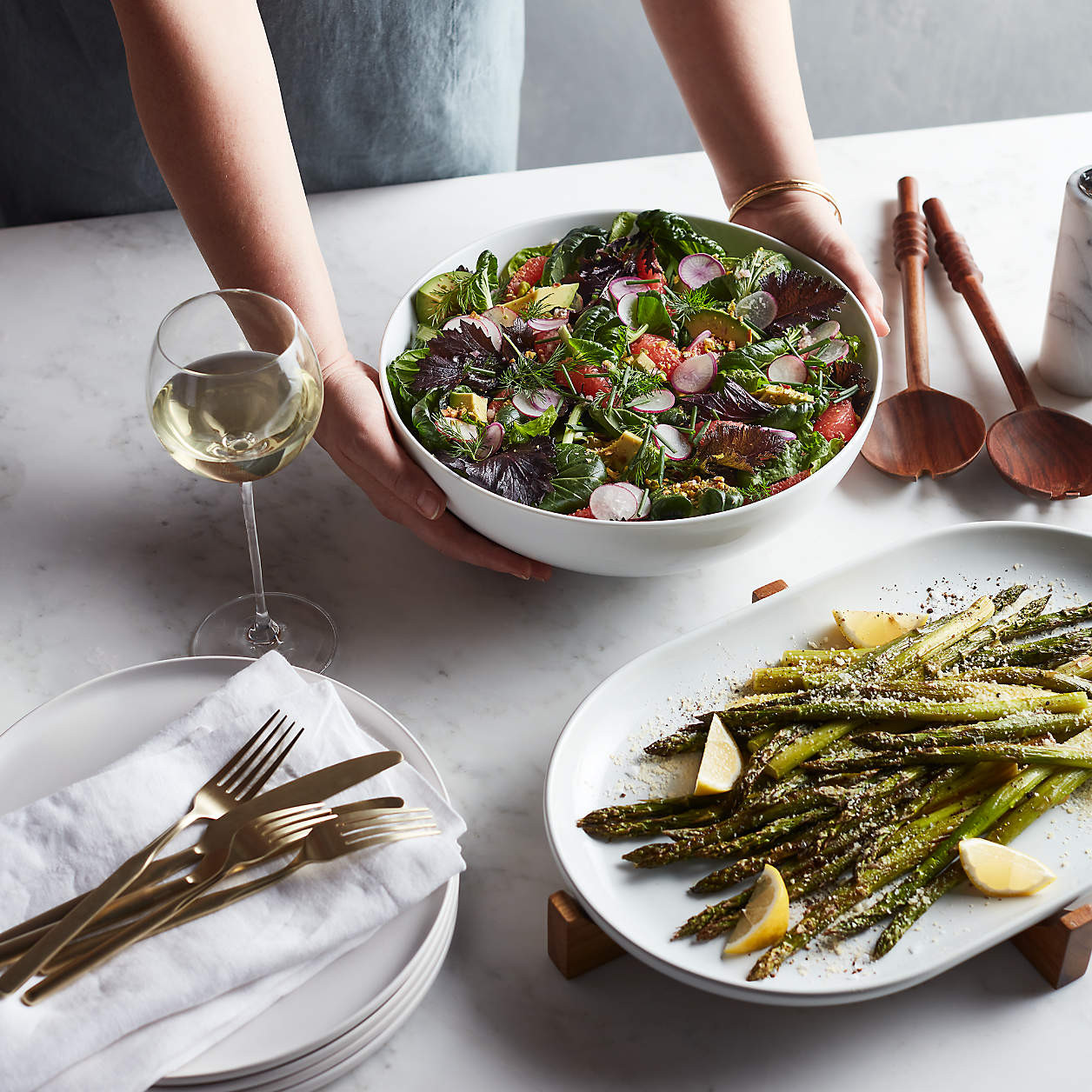 Bistro 5.75" Bowls, Set of 4 + Reviews | Crate & Barrel | Crate & Barrel