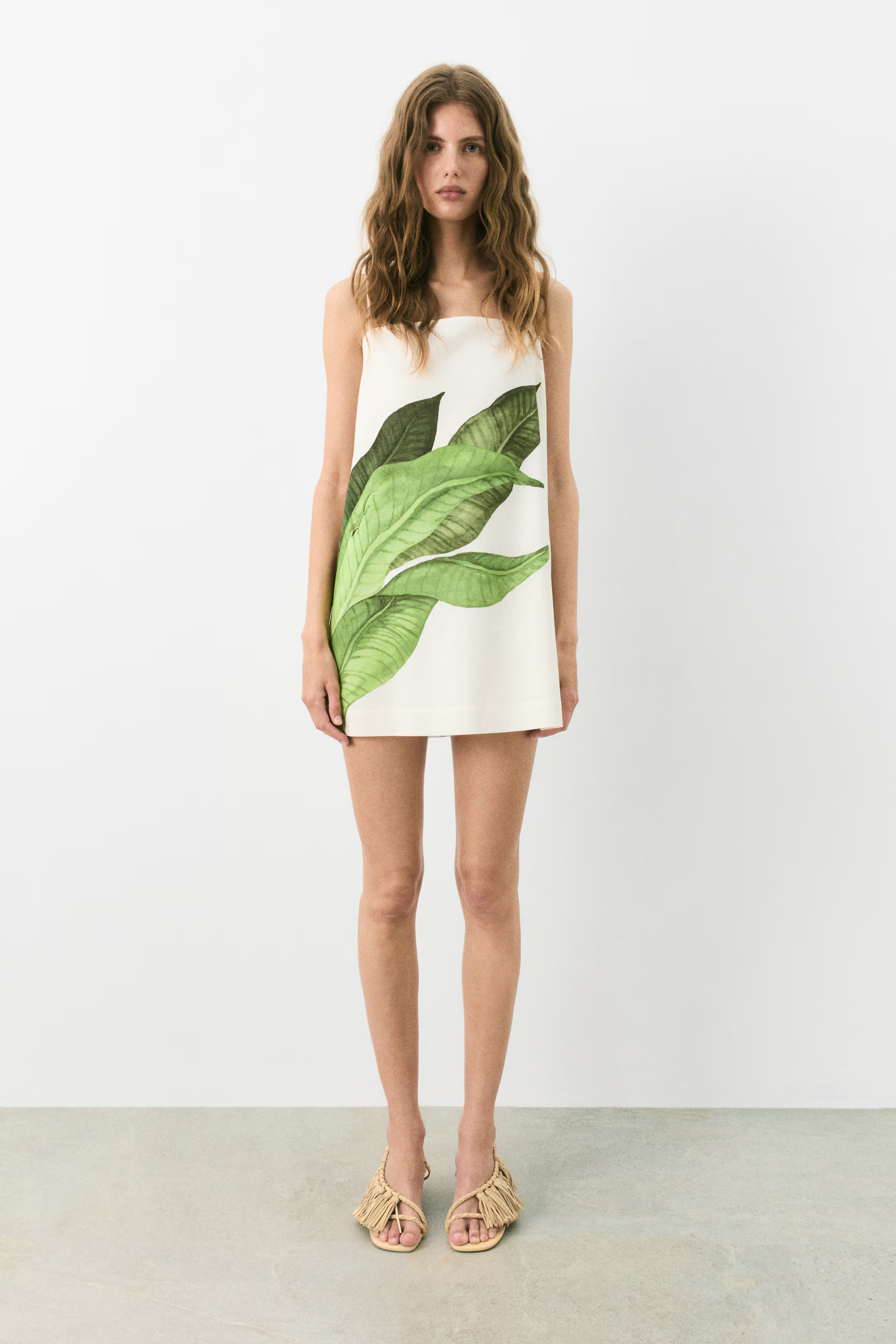 Linen-blend strappy dress | H&M (UK, MY, IN, SG, PH, TW, HK)