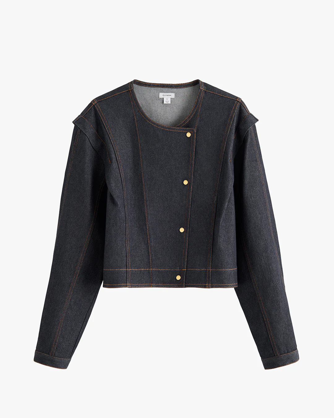 Light Sculpted Jacket - Indigo / Extra Large | Cuyana