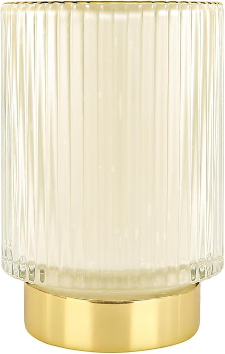 DASITON Makeup Brush holder Organizer,Crystal Cosmetic Makeup Brush Glass Brushes Storage Holder,... | Amazon (US)