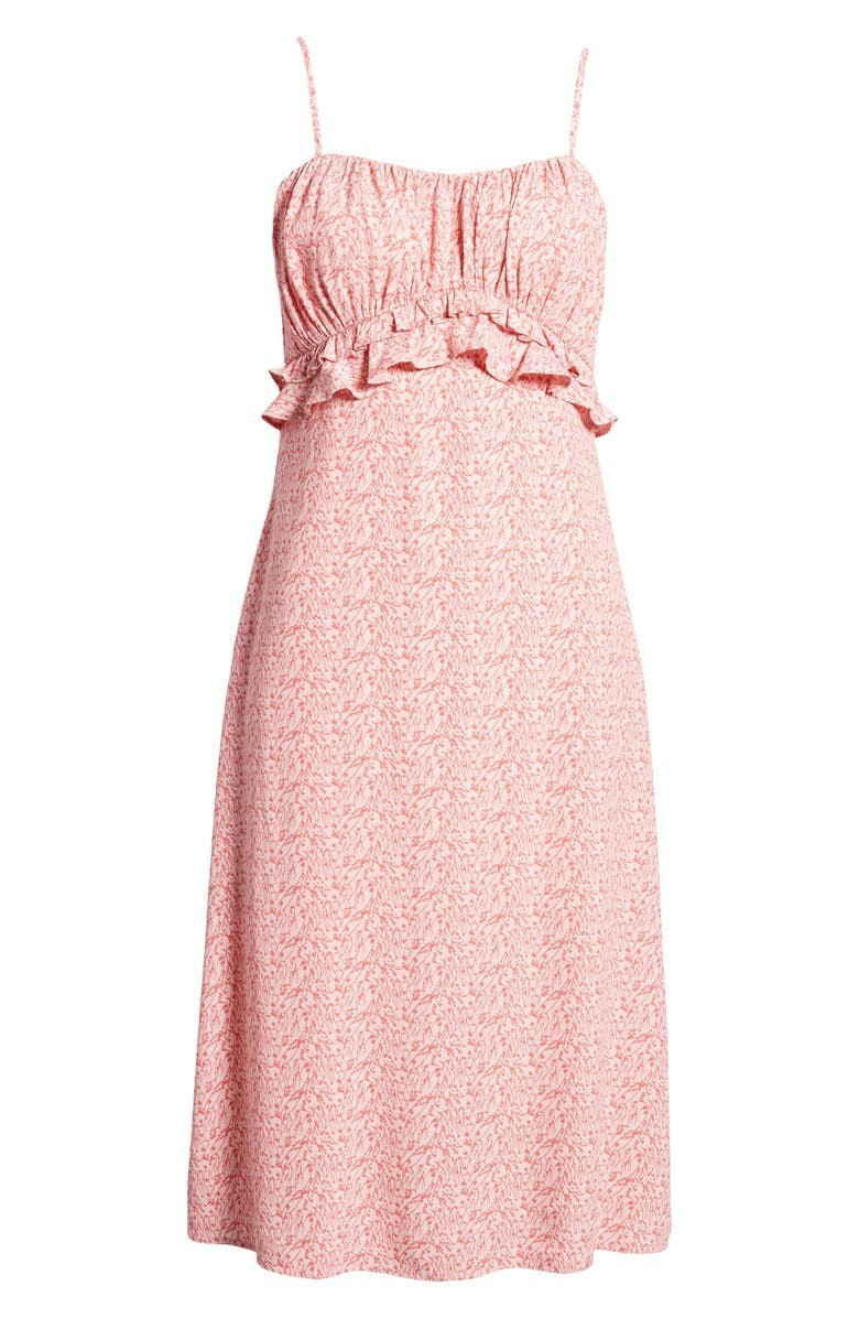 Floral Ruffle Waist Sundress | Nordstrom