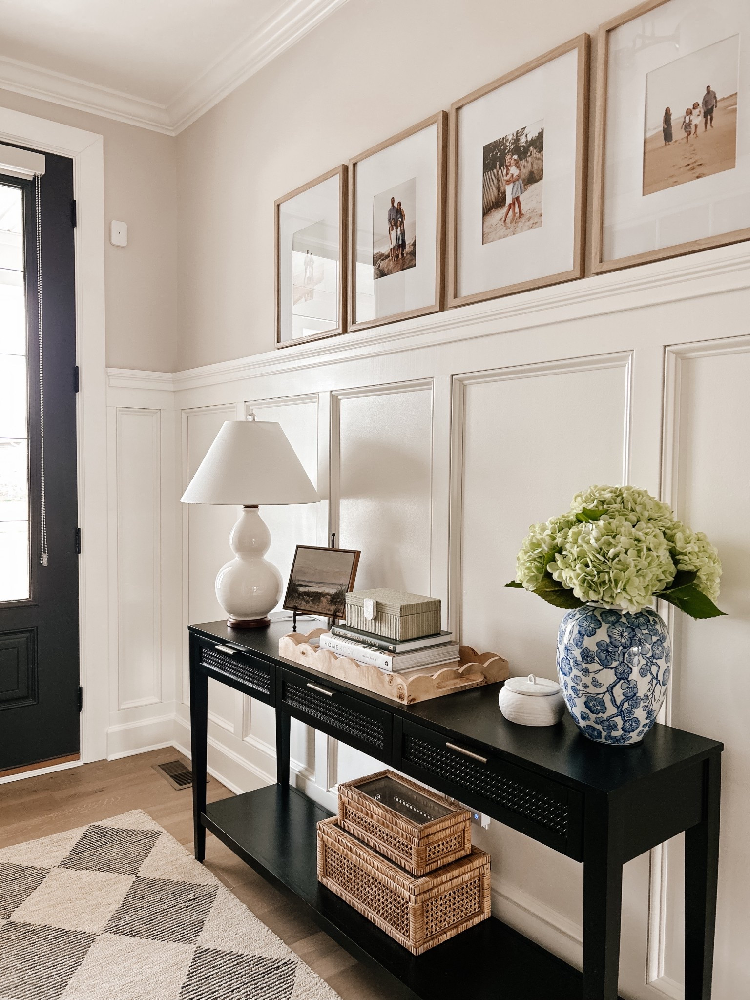 Warm inviting entryway 

#LTKHome #LTKSeasonal #LTKOver40