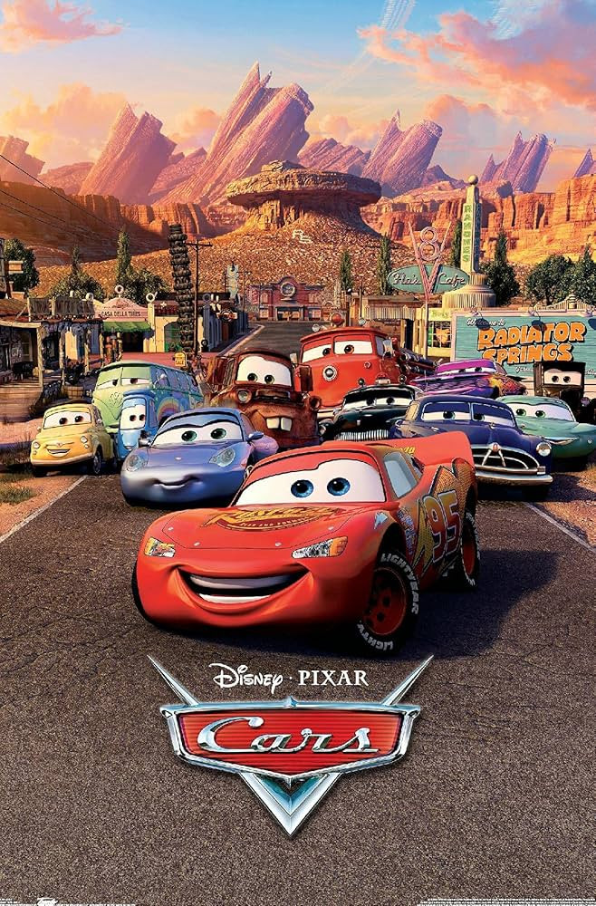 Trends International Disney Pixar Cars - One Sheet Wall Poster, 22.375" x 34", Premium Unframed V... | Amazon (US)