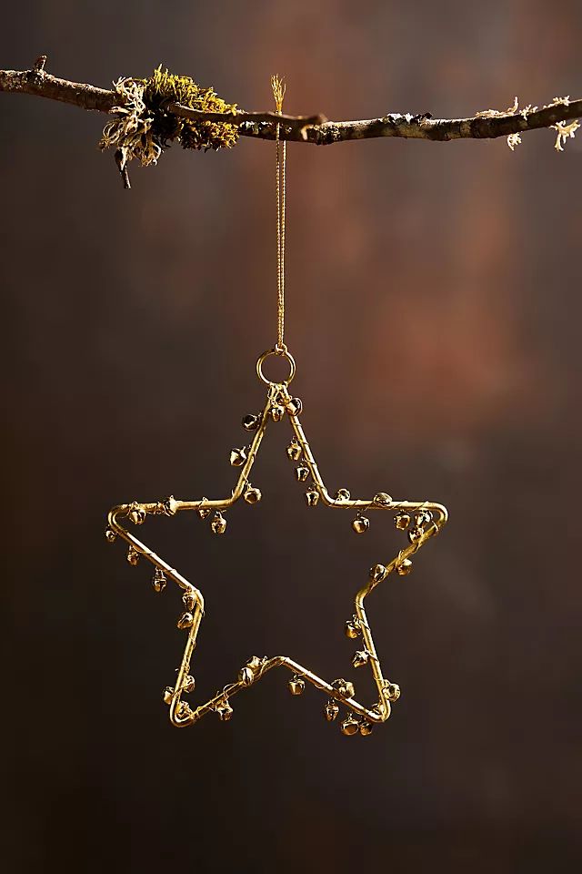 Jingle Bell Star Ornament | Anthropologie (US)