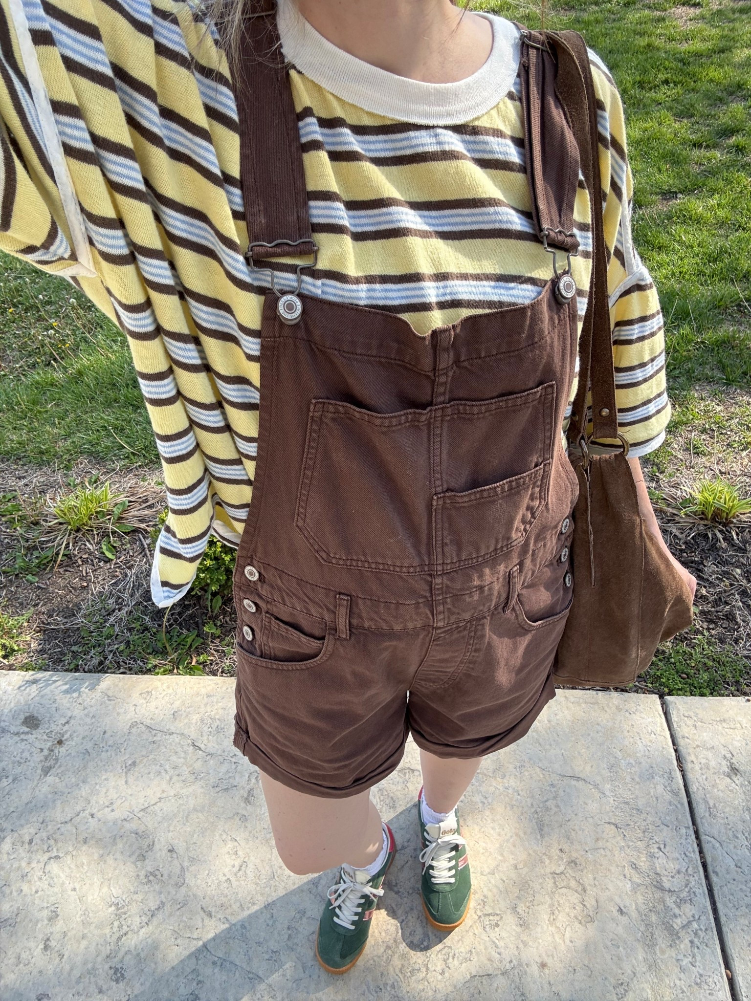 wearing a small in tee and short overalls, my favorite shortalls in a few washes! 

Spring outfit, mom outfit 

#LTKootd #LTKmomlife