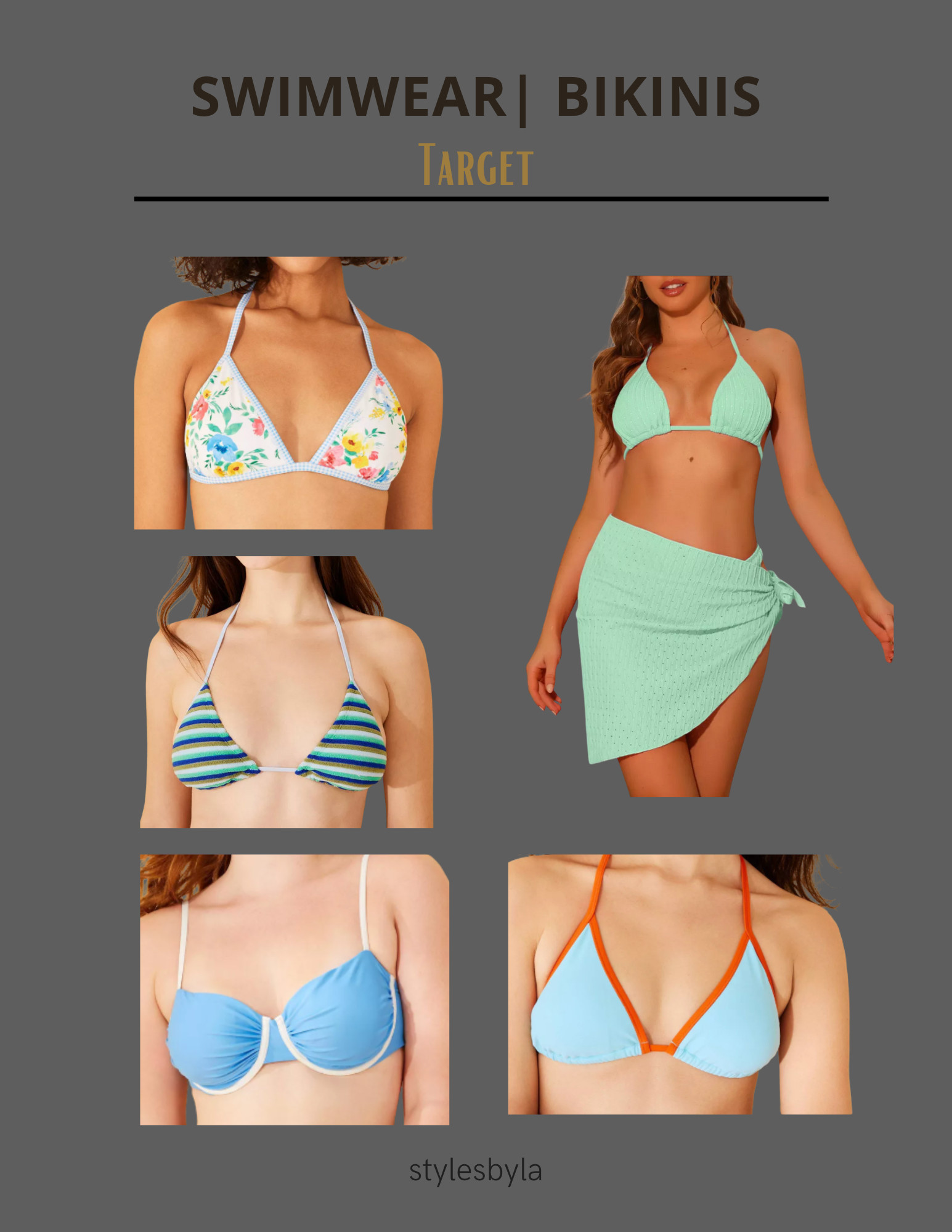"Ready for spring break and summer vibes! 🌞👙 Find your perfect bikini for vacation with these affordable and stylish options from Target. Whether you’re lounging by the pool or hitting the beach, these swimsuits have you covered! #SpringBreakStyle #SummerVacation #TargetBikinis #AffordableSwimwear #VacationReady" 

 #LTKSeasonal #LTKStyleTip #LTKTravel