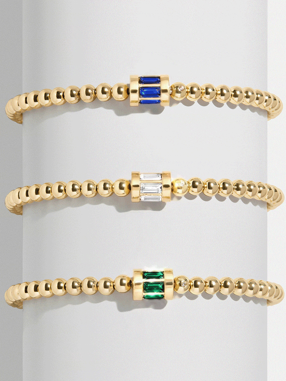 Tatum Birthstone Bracelet - Crystal | BaubleBar