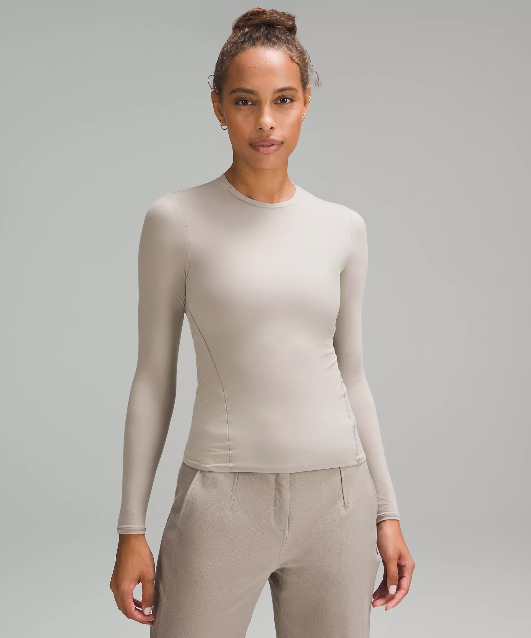 Wundermost Ultra-Soft Nulu Crewneck Long-Sleeve Shirt | Lululemon (US)