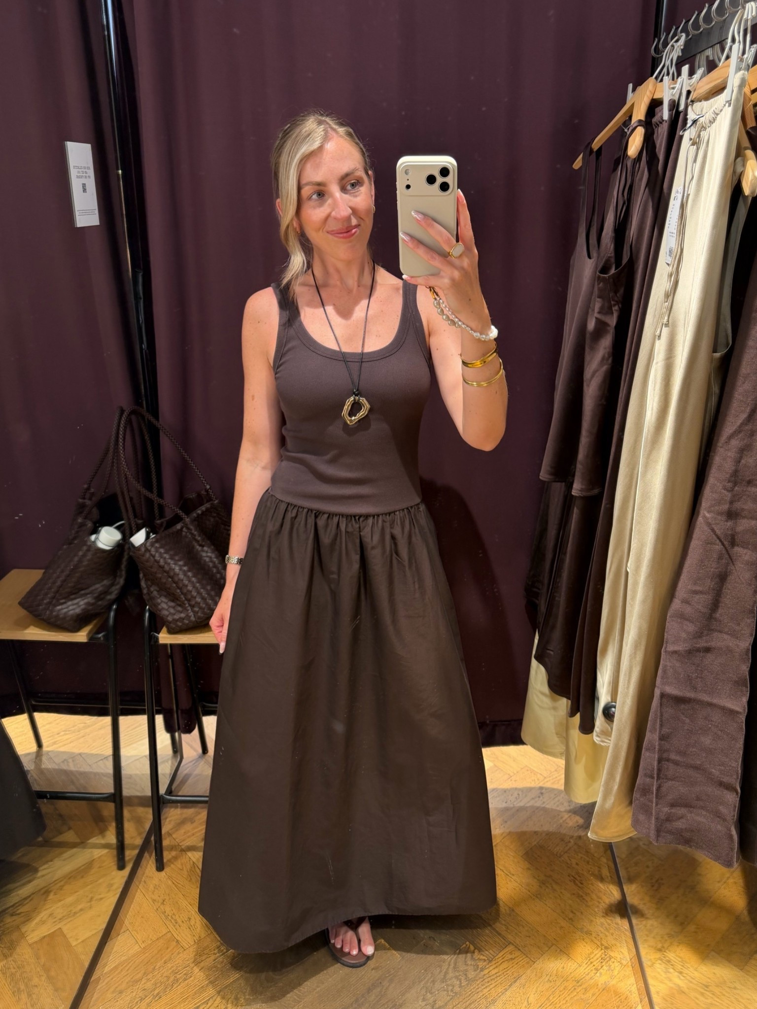 Chocolate brown vest dress. So easy to throw on in the heat wave ☀️🤎 

Summer dress, heat wave outfits, brown dress, summer outfits

#LTKuk #LTKsummer #LTKdresses