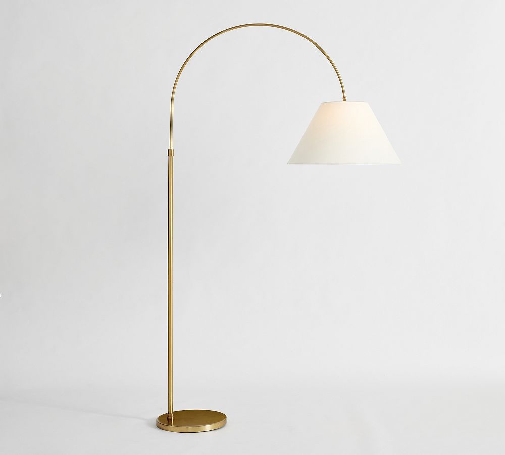 Sinclair Metal Arc Sectional Floor Lamp | Pottery Barn (US)