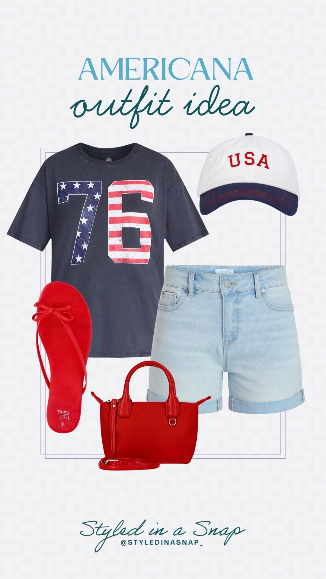 Red, white and blue affordable outfit inspiration!

#LTKSeasonal #LTKOver40