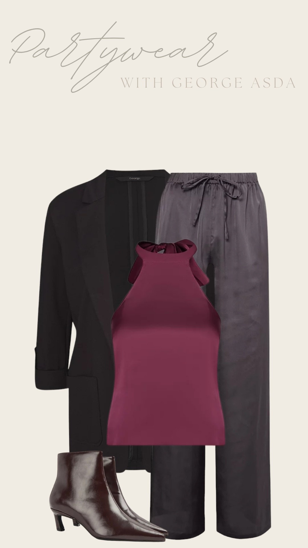 #ad 
George Asda 
Partywear 
Night out 
Christmas party 

#LTKwinter #LTKpartywear #LTKfestive