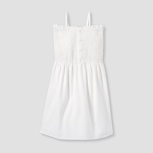 Girls' Smocked Button-Front Dress - art class™ | Target