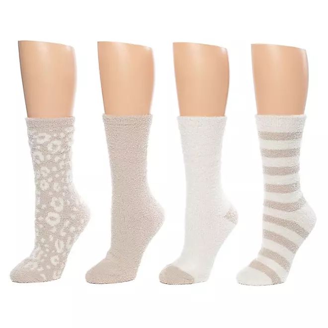 Member's Mark Luxury Premier Collection Ladies 4 Pack Cozy Sock | Sam's Club