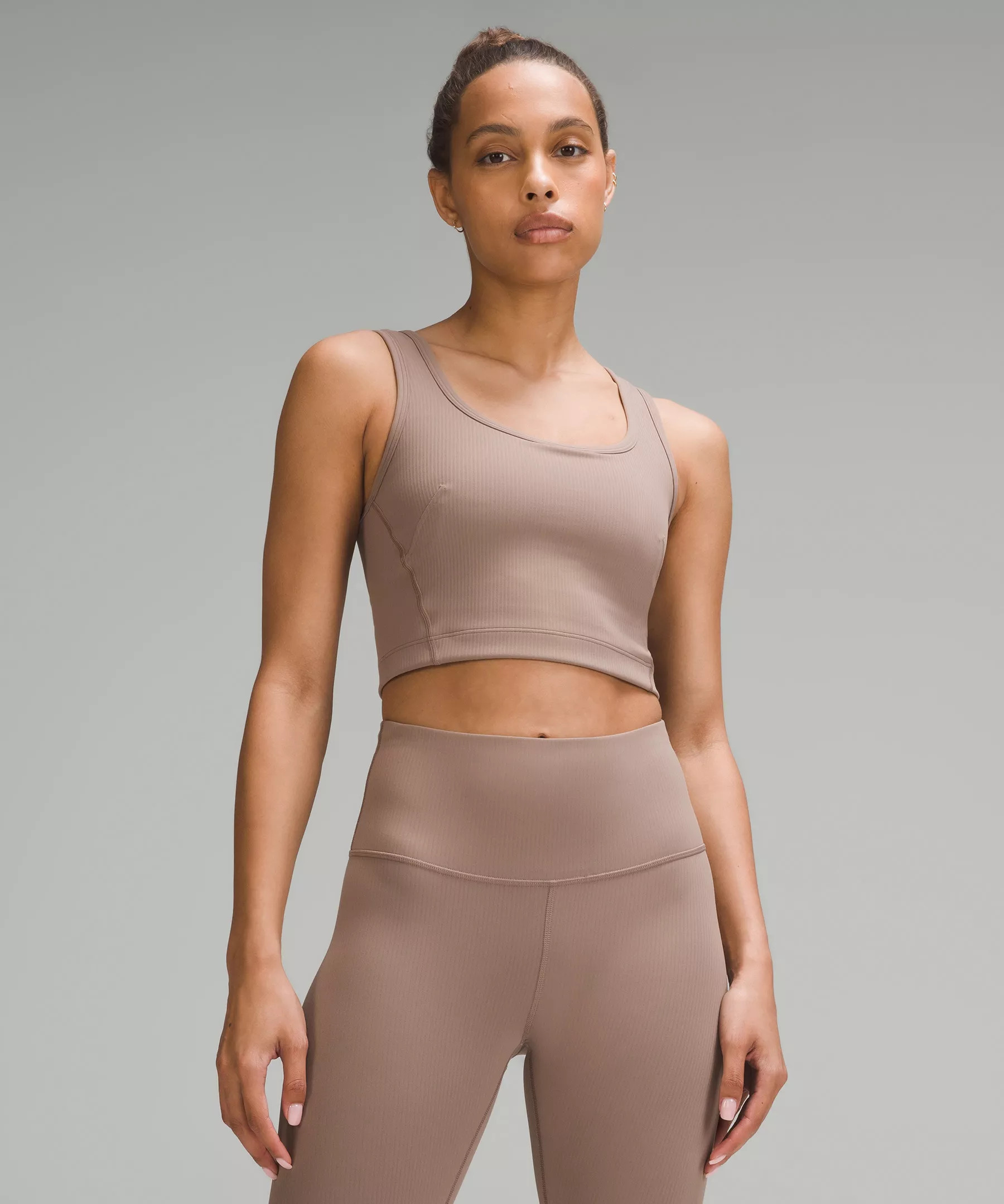 Wunder Train Scoop-Neck Ribbed Tank Top | Lululemon (US)