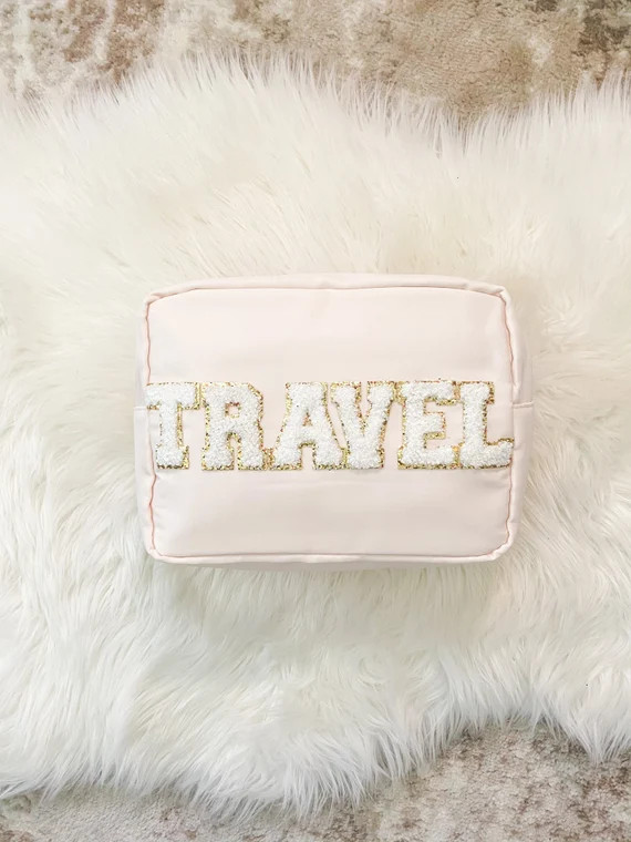 Personalized Toiletry Bag Women Personalized Nylon Bag With | Etsy | Etsy (US)