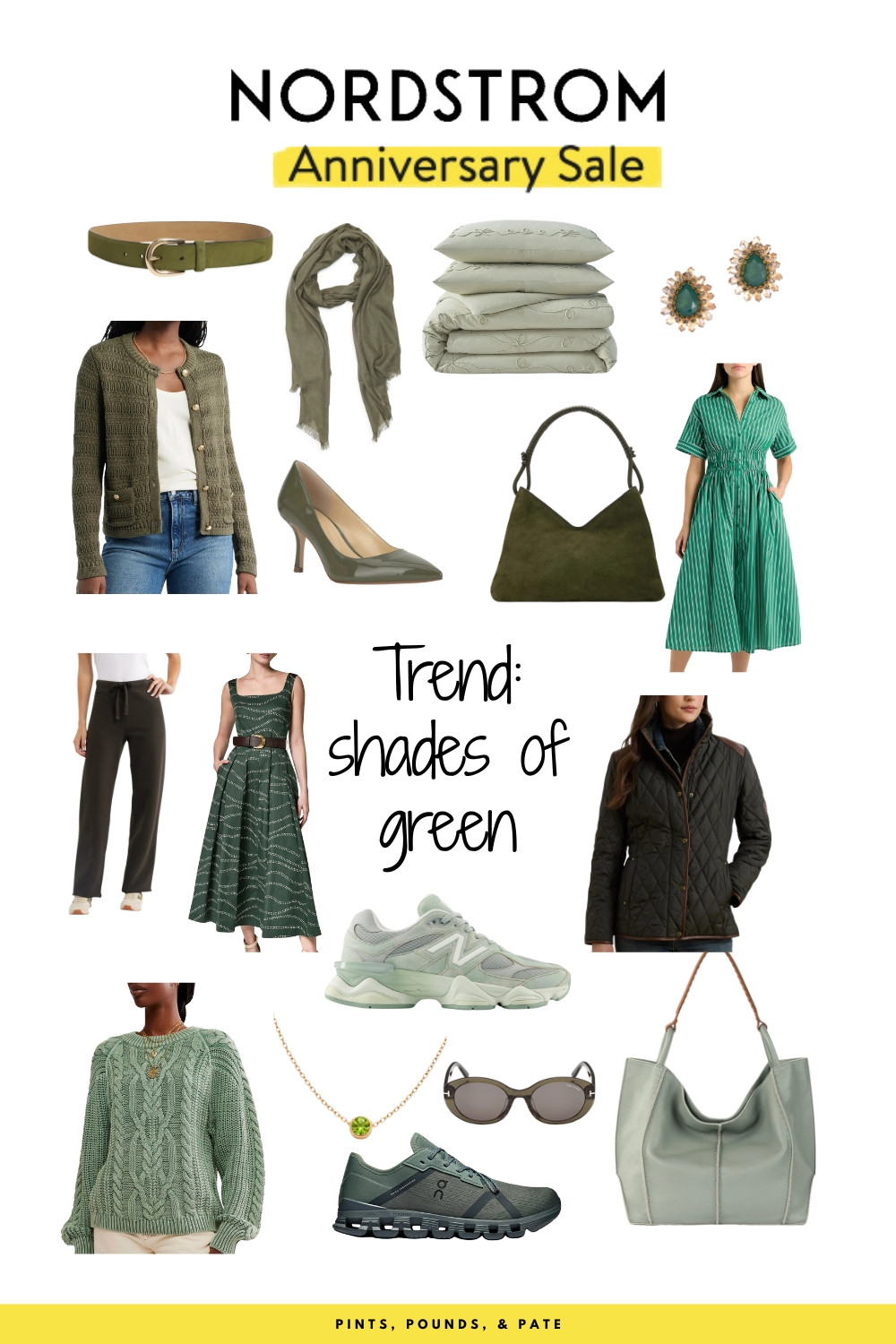 Shades of green are having a moment! 💚 So many pretty finds included in the Nordstrom Anniversary Sale!!! 

 #LTKootd #LTKSeasonal #LTKSaleAlert