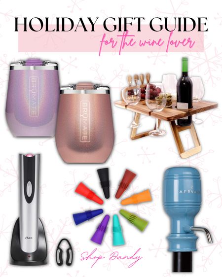 Holiday Gift Guide 
For The Wine Lover 

#amazonfinds #amazonprime #holidaygiftguide #winelover #wineo #wine 

#LTKSeasonal #LTKhome #LTKHoliday