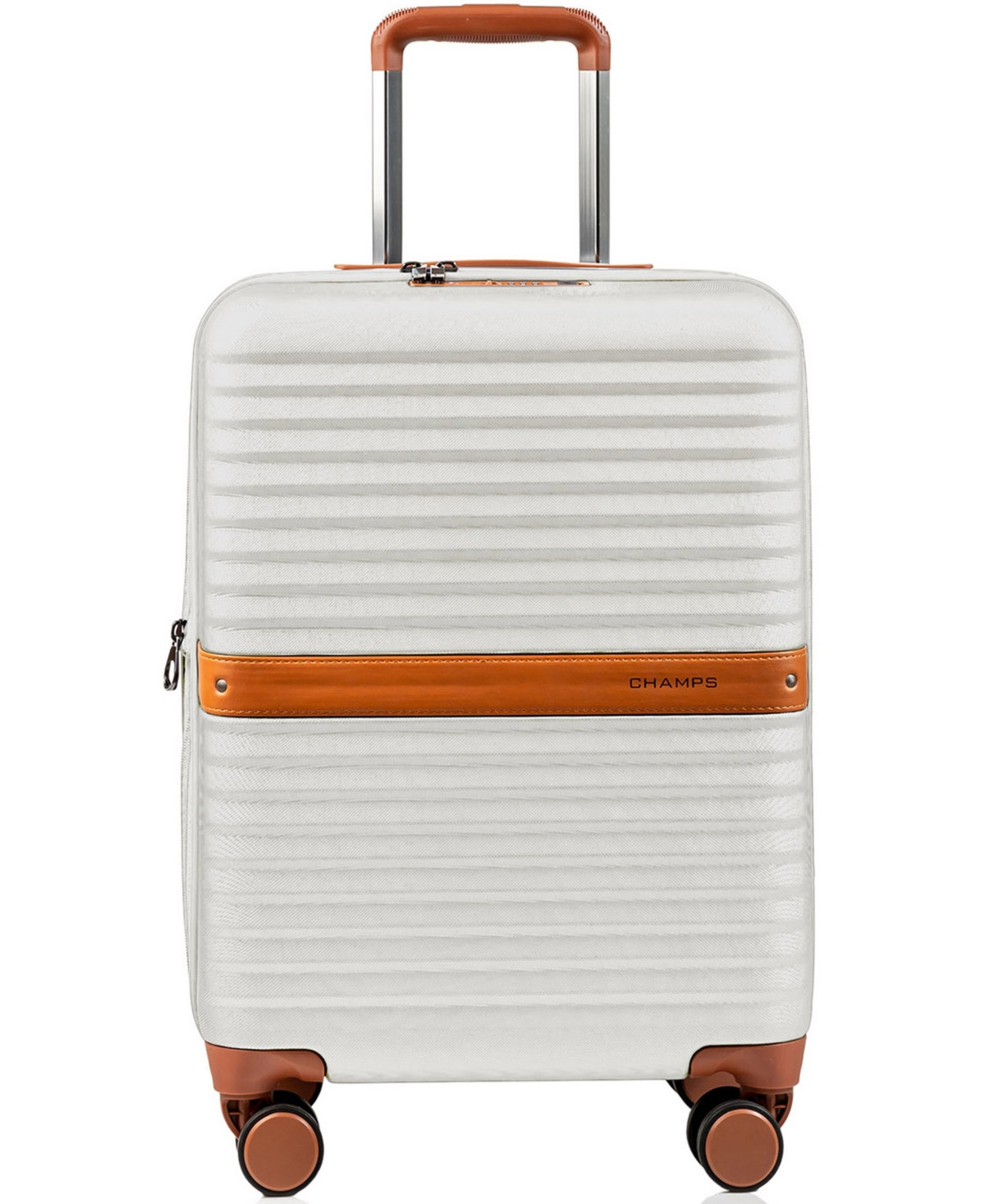Champs 20" Vintage Ii Collection Carry-on Luggage - Ivory | Macy's