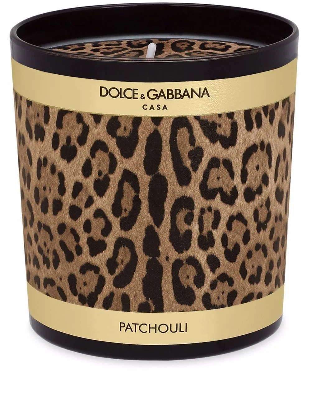 Dolce & Gabbana Casa leopard-print Scented Candle (250g) | Black | FARFETCH | Farfetch Global