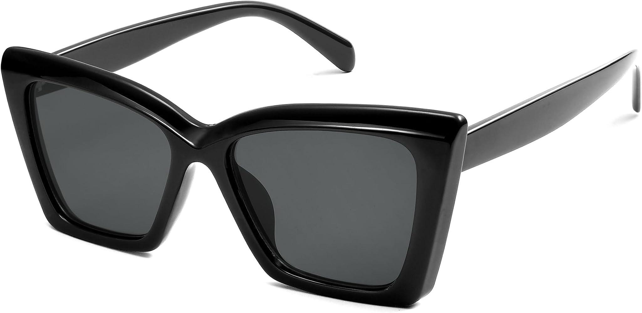 SOJOS Trendy Oversized Square Cateye Sunglasses for Women Men UV400 Designer Shades SJ2347 | Amazon (US)