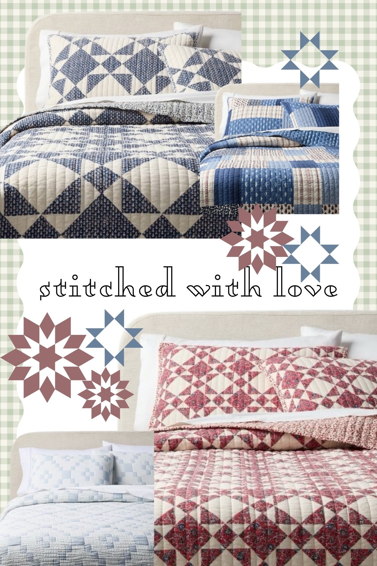 Quilts are and always will be all the rage! 

#LTKSeasonal #LTKmomlife #LTKHome