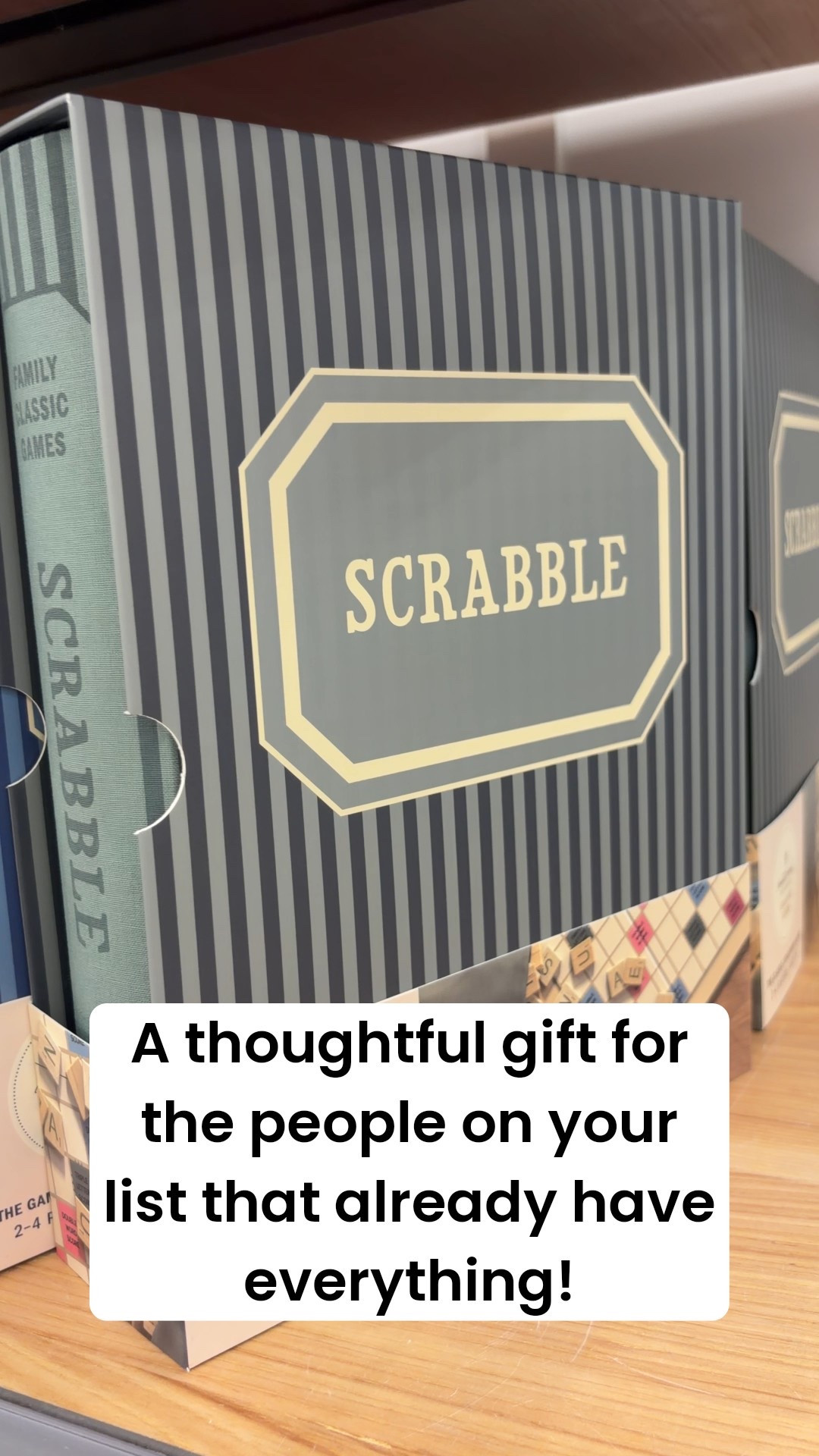 I’ve had my eye on these gorgeous game sets for so long. They’re beautiful enough to use to decorate your shelves, but also functional game boards ready to play at all times! These would make such a fun gift for people you don’t know what to buy or the ones that already have everything!

#LTKHoliday #LTKGiftGuide #LTKHome #LTKsalealert #LTKfamily

#LTKHoliday #LTKHome #LTKGiftGuide