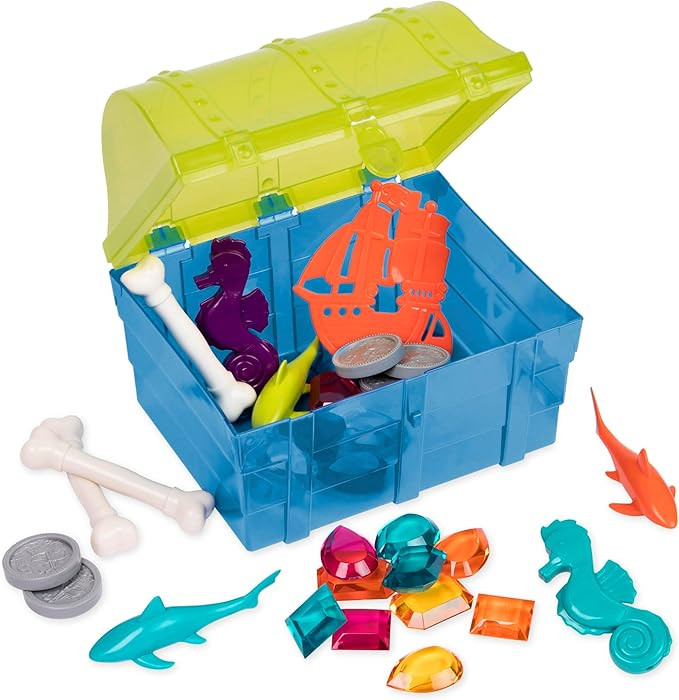 Battat – Diving Game for Kids – Water & Pool Toys – Pirate Treasure Chest – Summer Beach ... | Amazon (US)
