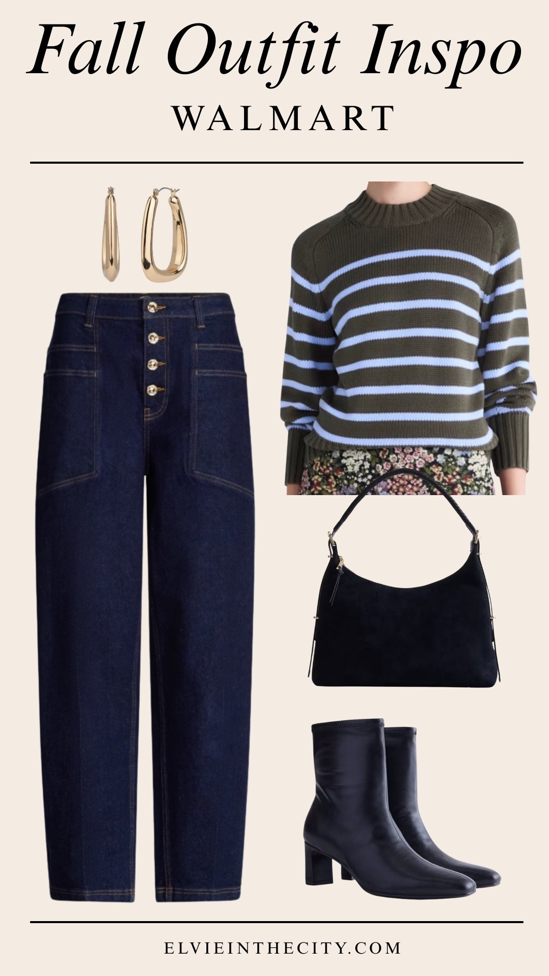 This fall outfit inspo from Walmart includes a green cropped mock neck sweater, high rise jeans, black tapered booties, a black shoulder bag, and gold toned earrings.


Walmart finds, over 50 style, midlife fashion, petite fashion,midlife women, affordable fashion, fashion over40

#LTKOver40 #LTKPetite #LTKootd