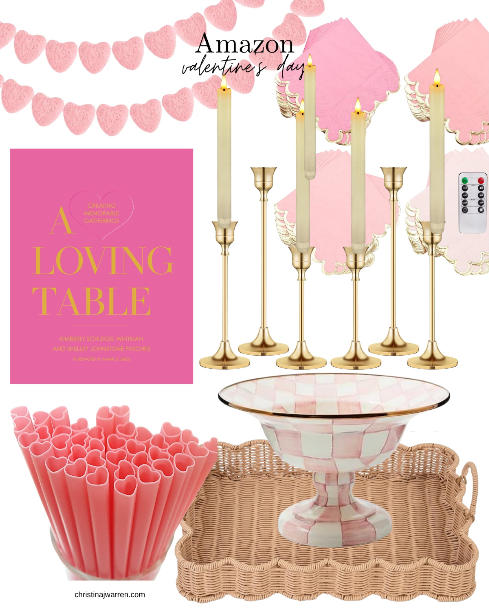 Amazon Valentine’s Day decor. Grand millennial cottage, core pink neutral February decor. 

#LTKHome #LTKSeasonal