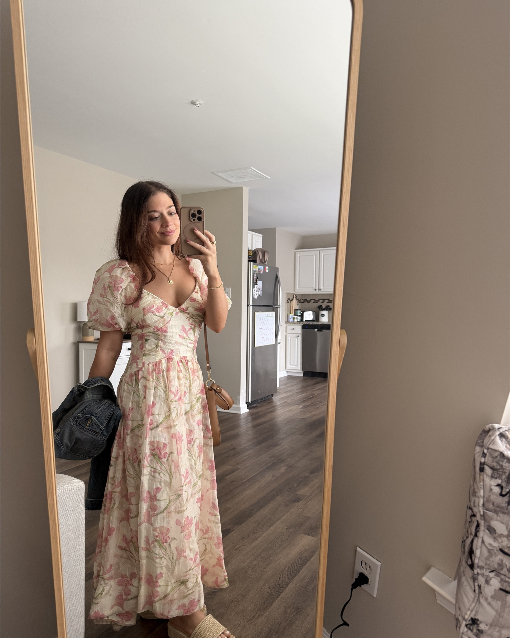 Dress from ASTR, linked a similar one 
Purse from amalfi coast but linked a similar one 
Jean jacket is so old so linked another I love  
And Amazon shoes!

#LTKgrwm #LTKootd #LTKdayinmylife