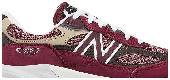 Buy Teddy Santis x New Balance 990v6 Made in USA 'Burgundy Tan' - U990BT6 | GOAT | GOAT