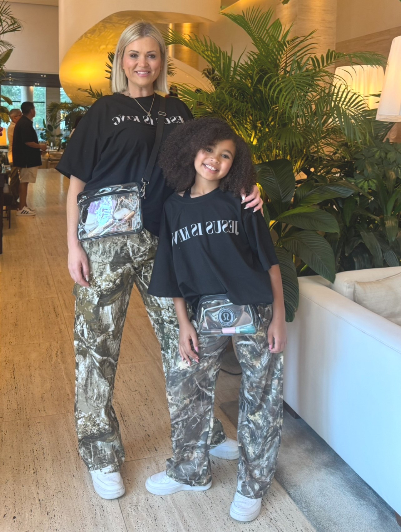 Forrest Frank Concert OOTD!!

Shirts and pants are from Amazon! 
I am wearing a size large shirt and Scarlet is wearing a size small. 

Scarlett is wearing a size 9Y pants and I am wearing a Large!!

Amazon fashion / Amazon finds / matching outfits / concert OOTD / Jesus is King shirt / Christian apparel / mom and daughter outfits / camo pants outfit / faith-based fashion / Amazon graphic tee / casual streetwear / Christian clothing brand / comfy matching sets / Amazon outfit idea / camo and graphic tee style / cute family style

#LTKFamily #LTKStyleTip #LTKFindsUnder50