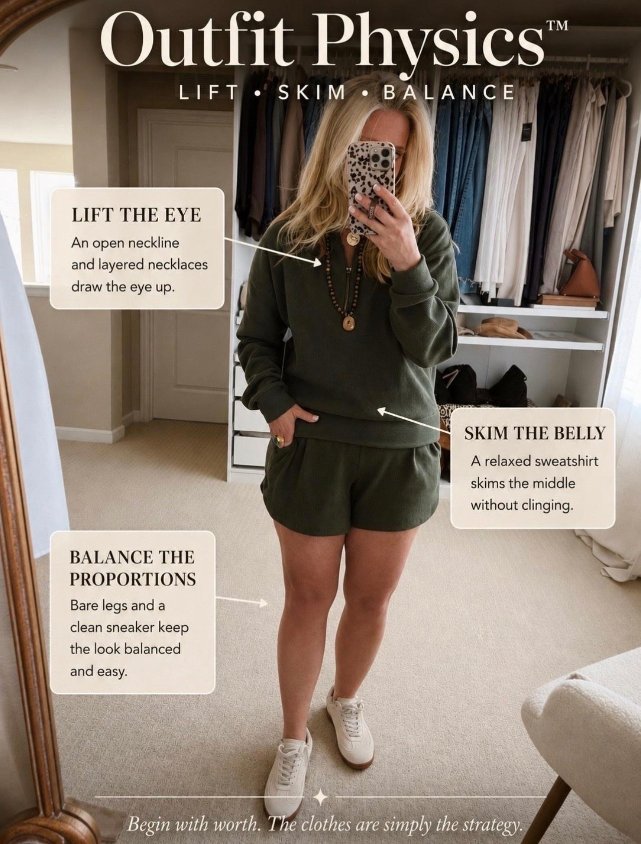 ✨Tap the bell, save and ❤️ start here over 40 fashion, midlife style, midsize fashion and luxury looks for less.  


⬇️Sizing information:
Top medium (size down if in between sizes.)
Shorts large (size up if in between sizes.)

These under-$25 activewear finds passed my Outfit Physics™ test. 👈🏻

They LIFT the eye, SKIM the belly, BALANCE the proportions and they’re comfortable enough to actually live in.

At this price, I wouldn’t wait. Grab your size before the best colors and sizes are gone. 🏃‍♀️

Affordable, belly-friendly activewear that makes getting dressed feel easier? These are worth it.

👑 Helping you look good, feel good.-Lindsey Denver   Check back daily for belly-friendly style, confidence, and Outfit Physics™. 

👑 Helping you look good, feel good.-Lindsey Denver   Check back daily for belly-friendly style, confidence, and Outfit Physics™. 


#WalmartFashion #ActivewearOver40 #MidlifeStyle #BellyFriendlyStyle #OutfitPhysics

Comment SHOP below to receive a DM with the link to this post on my LTK ⬇ https://liketk.it/6lma7

Comment SHOP below to receive a DM with the link to this post on my LTK ⬇ https://liketk.it/6lmot

#LTKOver40 #LTKMidsize #LTKPlusSize

Comment SHOP below to receive a DM with the link to this post on my LTK ⬇ https://liketk.it/6logR