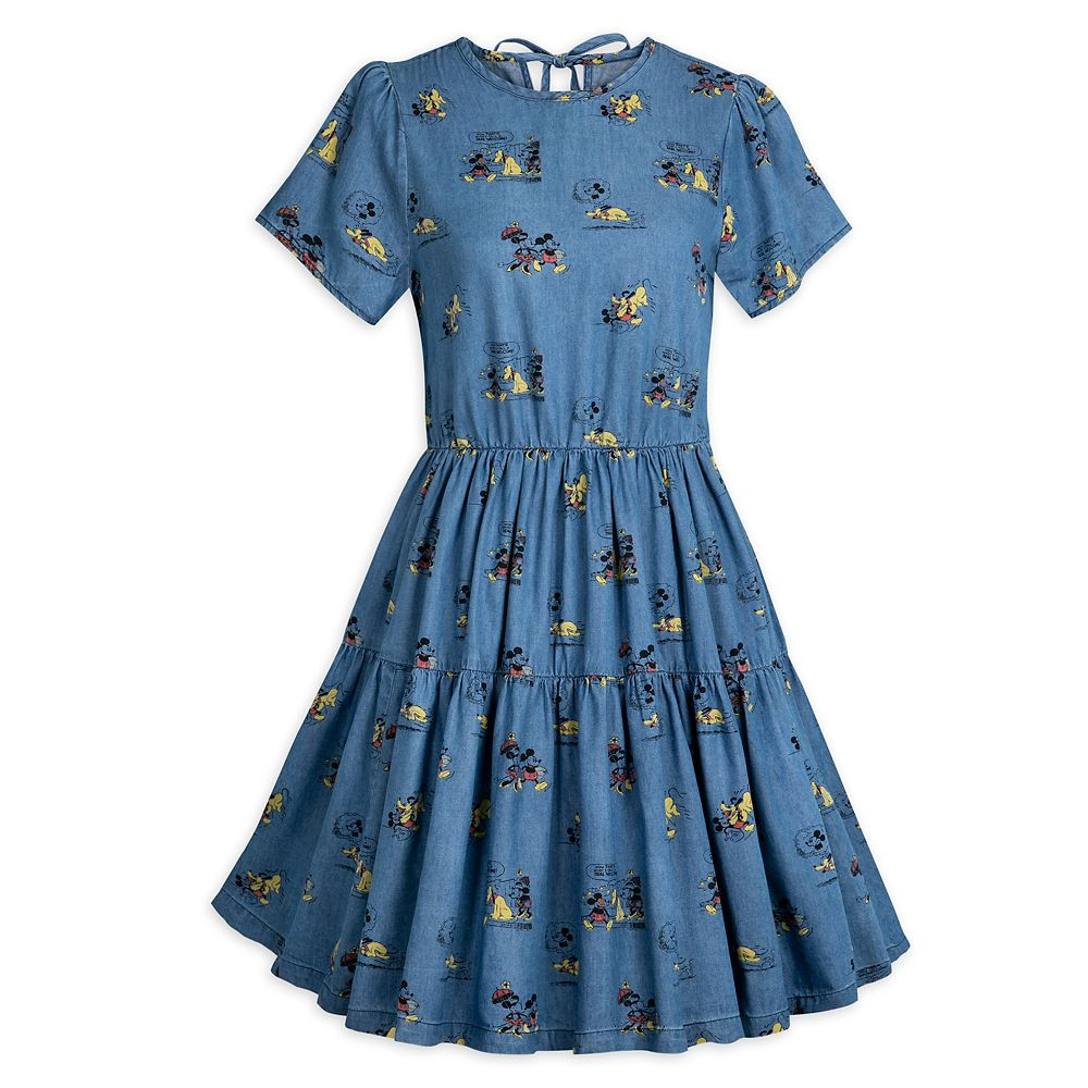 Mickey and Friends Chambray Dress for Women by Our Universe | Disney Store