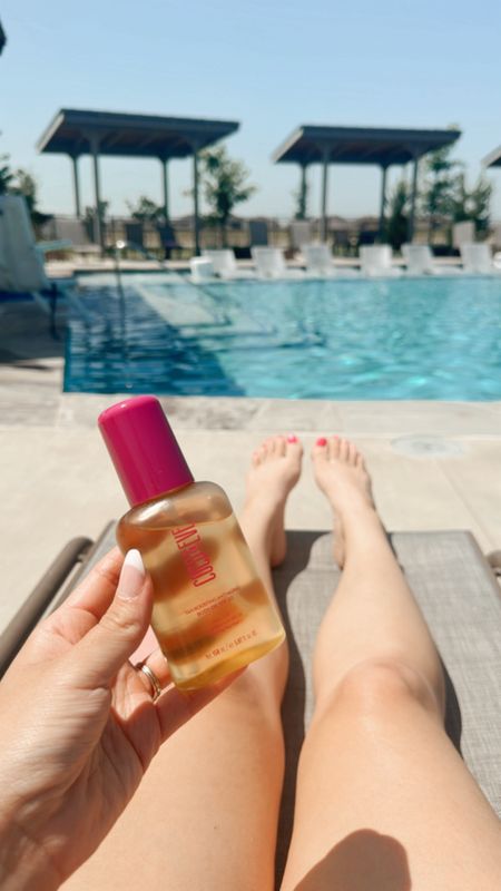 Tannin oil with spf! This is a must-have for your pool bag. I love this stuff. If you swim you just re-apply! This is only for tanning by the pool 

#LTKBeauty #LTKSeasonal