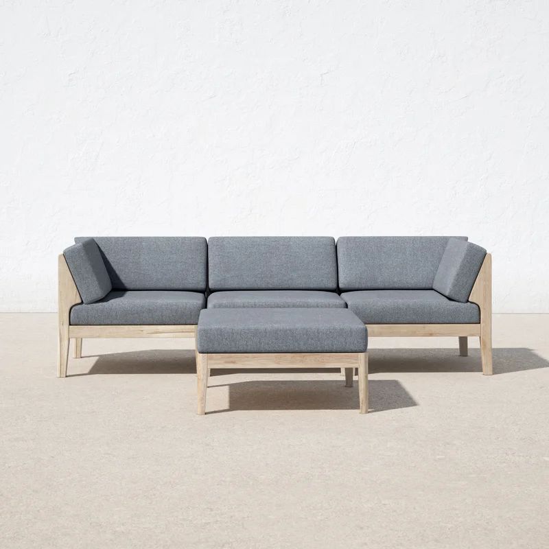 Jurgen 4 Piece Seating Group with Cushions | Wayfair North America