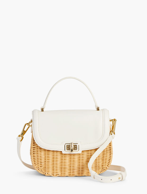 Top Handle Wicker Bag | Talbots