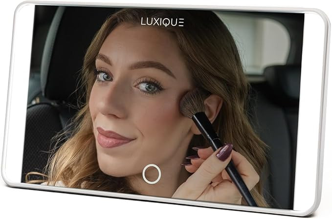 Rechargeable LED Sun Visor Mirror – 3 Dimmable Light Modes, Portable Makeup and Vanity Mirror, ... | Amazon (US)