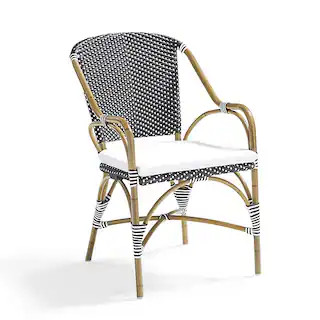 French Cafe Dining Chair Cushion with UV-Resistant & Mildew-Proof Fabric | Frontgate