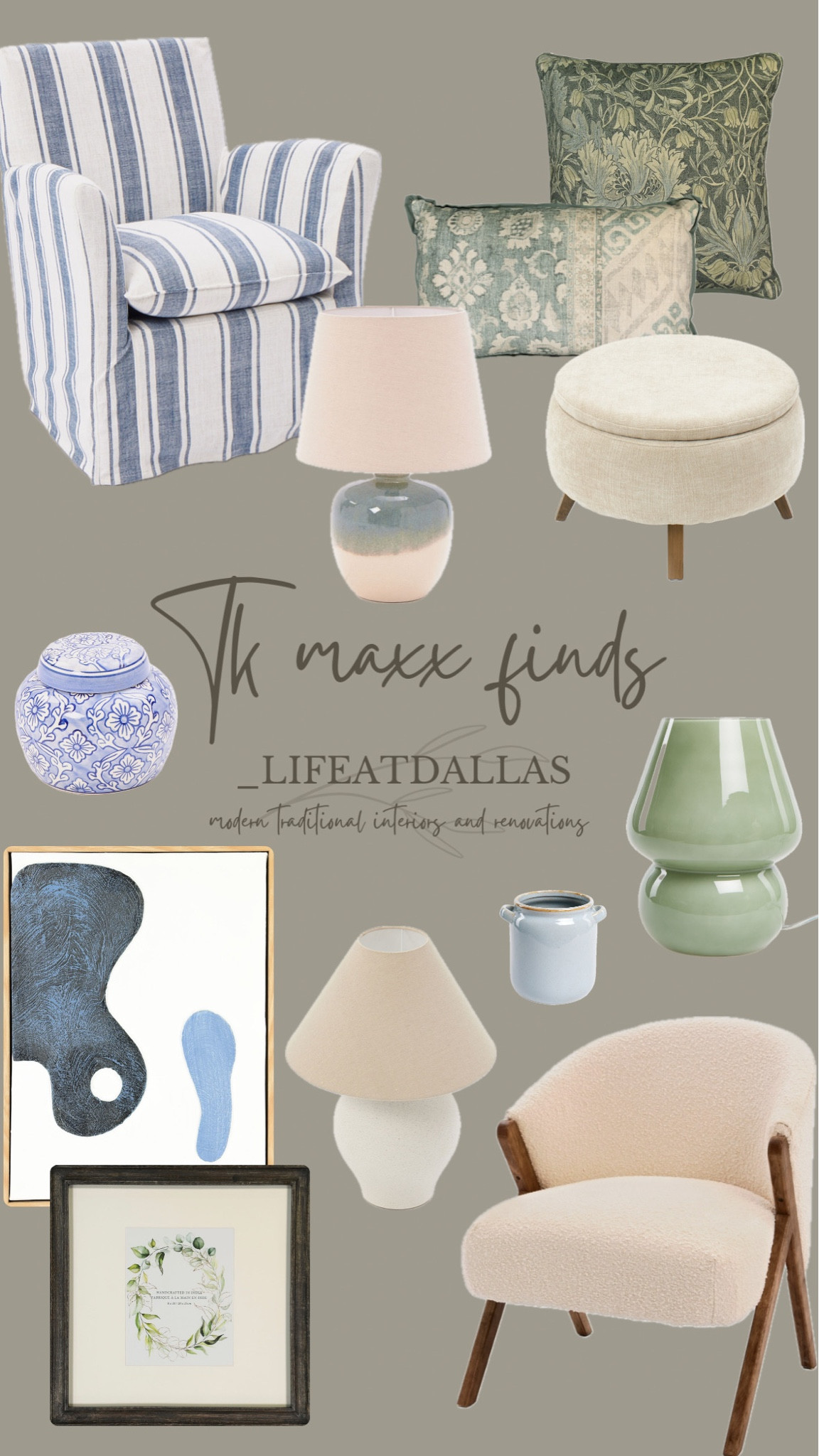 This weeks new in TK Maxx website finds! So many gorgeous blue & green homeware pieces this week!🤩✨

#LTKhome #LTKU