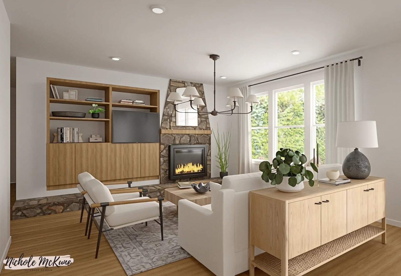 Warm woods, soft neutrals, and timeless built-ins. This organic modern living room is designed to feel calm, elevated, and functional—layered textures, cozy seating, and custom-style cabinetry paired with a stone fireplace for that perfect balance of modern and inviting.
Tap to shop the sofas, accent chairs, lighting, console, rug, and decor to recreate this effortlessly curated space in your own home.

#LTKHome #LTKLivingRoom #LTKFinds #OrganicModern #NeutralLivingRoom #ModernFarmhouseStyle #BuiltInInspo #DesignerLivingRoom #LTKSale #ShopMyHome
