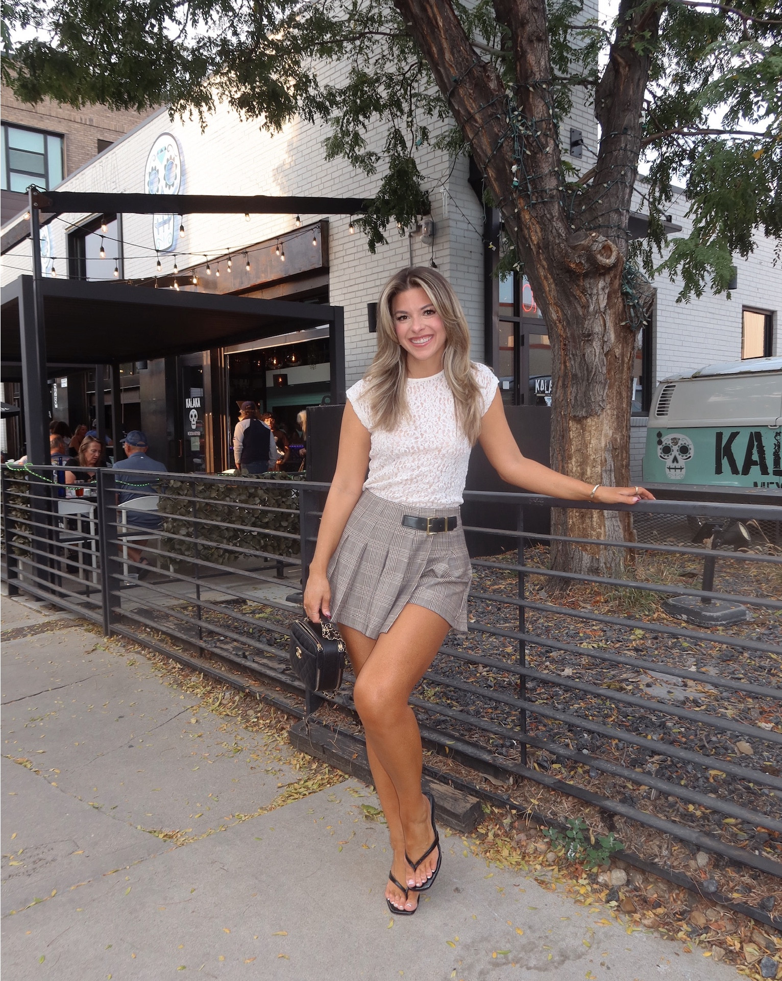 Plaid skort with lace top for a fall dinner date night with my parents

Vici code: emerson30

Wearing my usual smalls
Date night
Dinner look
Plaid skort
Lace top
Workwear
Fall transitional

#LTKParties #LTKSeasonal #LTKStyleTip