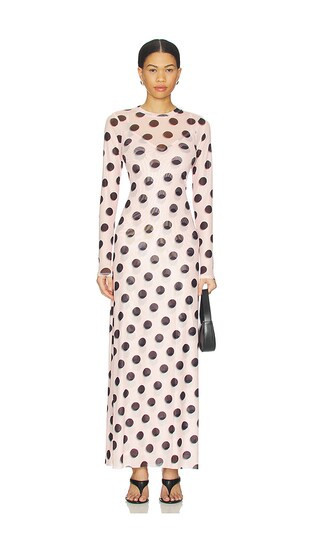 AFRM Paola Dress in Rose. - size L | Revolve Clothing (Global)