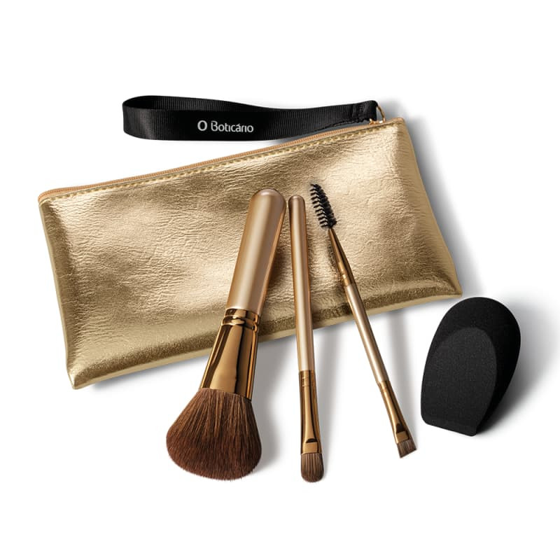 Kit Pincéis e Esponja para Maquiagem Make B. | oBoticario (BR)