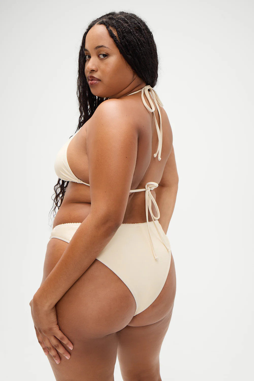 x DJERF AVENUE Dove Classic Bikini Bottom | Frankies Bikinis