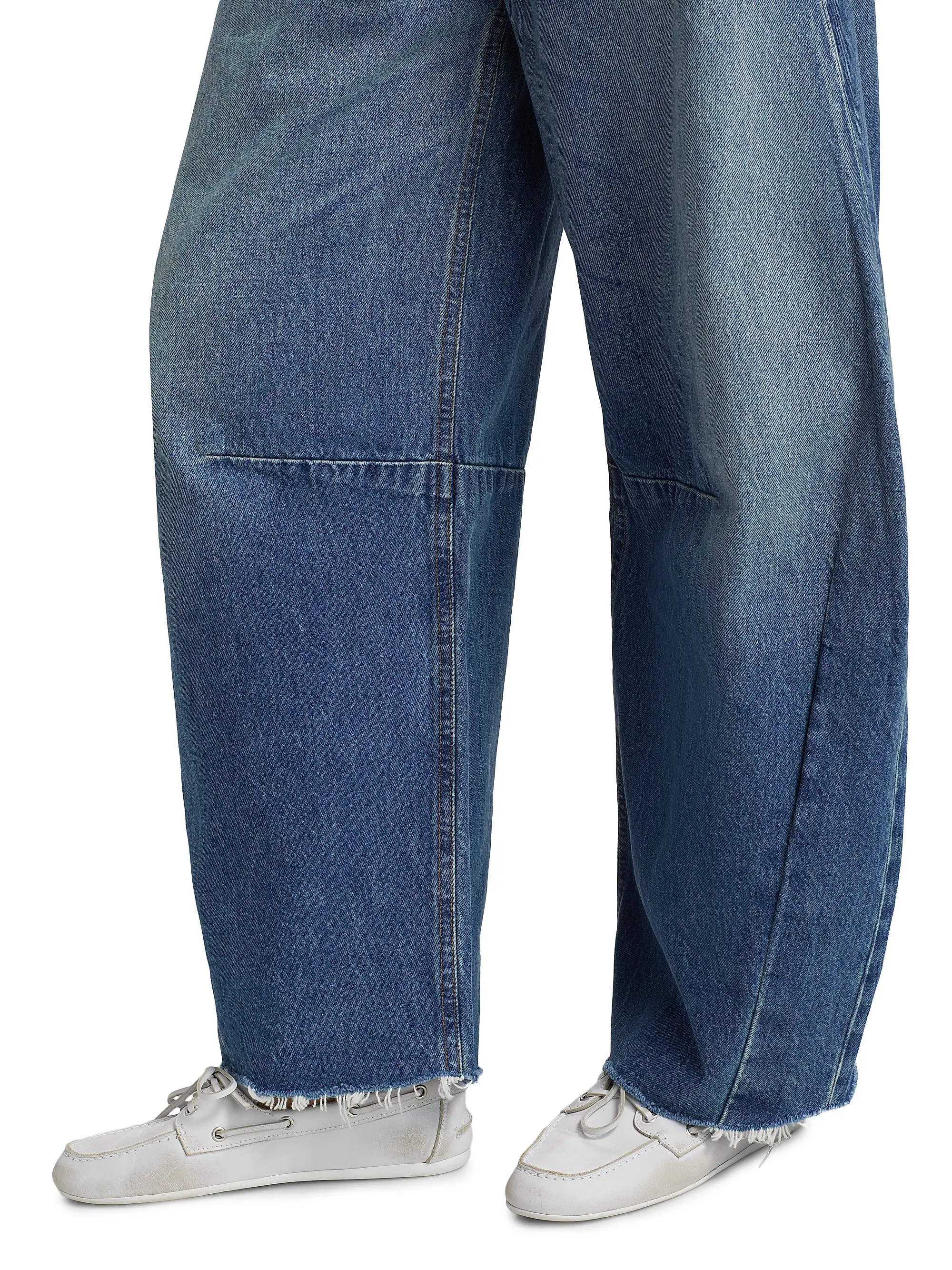 Horseshoe Curved Mid-Rise Jeans | Saks Fifth Avenue