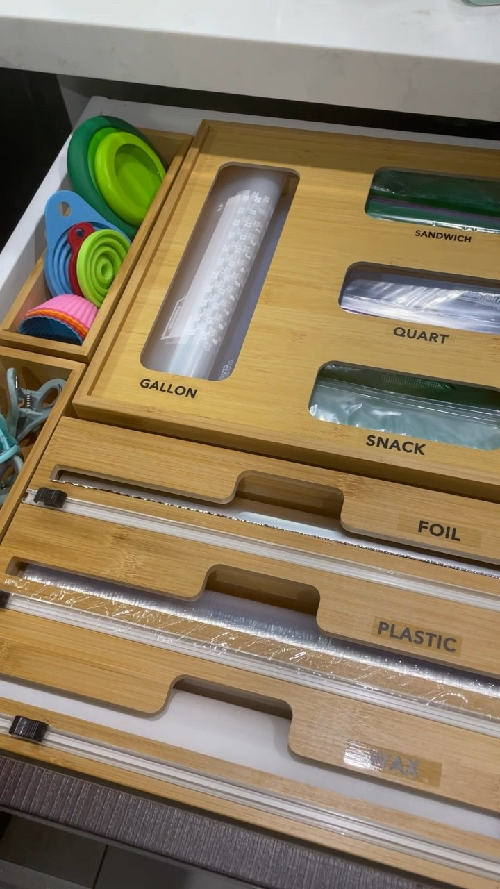 Drawer organizer, bamboo organizer, drawer dividers, ziplock bag organizer

#LTKfindsunder50 #LTKhome #LTKGiftGuide